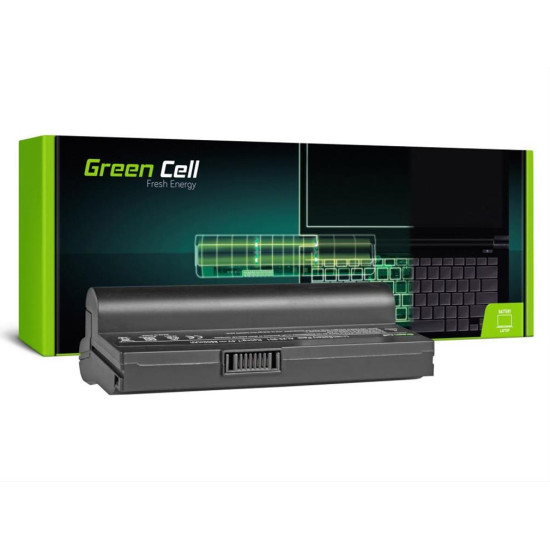 Green Cell Battery for Asus Eee-PC 901 904 1000 1000H (black) / 7,4V 8800mAh AS15