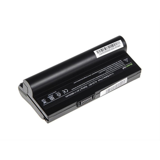 Green Cell Battery for Asus Eee-PC 901 904 1000 1000H (black) / 7,4V 8800mAh AS15