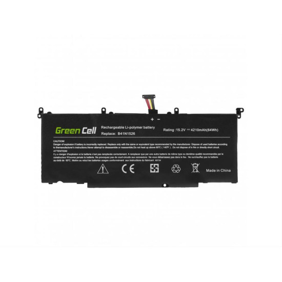 Green Cell B41N1526 do Asus FX502 FX502V FX502VD FX502VM ROG Strix GL502VM GL502VT GL502VY AS134 Green Cell B41N1526 do Asus FX502 FX502V FX502VD FX502VM ROG Strix GL502VM GL502VT GL502VY AS134