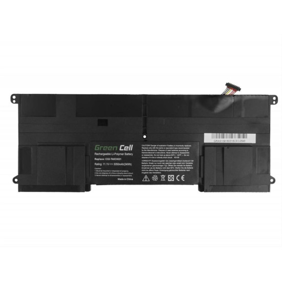 Green Cell Battery for Asus Taichi 21 C32-TAICHI21 / 11,1V 3050mAh AS109