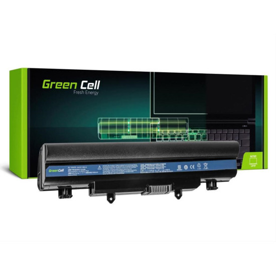 Green Cell Battery for Acer Aspire E14 E15 E5-511 E5-521 E5-551 E5-571 / 11,1V 4400mAh Green Cell Battery for Acer Aspire E14 E15 E5-511 E5-521 E5-551 E5-571 / 11,1V 4400mAh