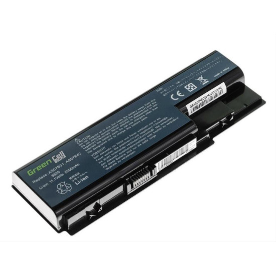Green Cell PRO Battery for Acer Aspire 5520 AS07B31 AS07B32 / 11,1V 5200mAh Green Cell PRO Battery for Acer Aspire 5520 AS07B31 AS07B32 / 11,1V 5200mAh