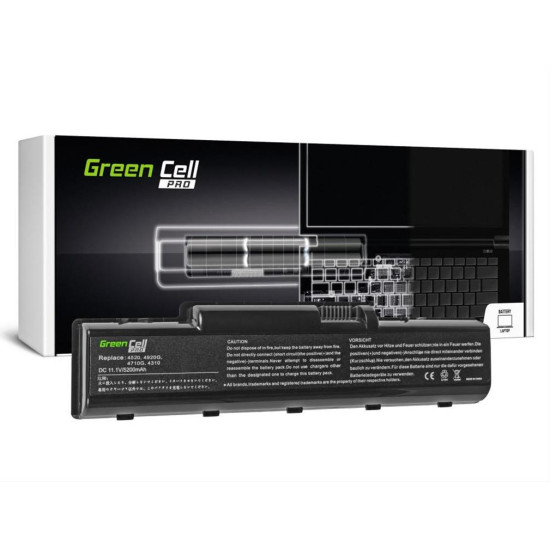 Green Cell PRO Battery for Acer Aspire 4710 4720 5735 5737Z 5738 / 11,1V 5200mAh Green Cell PRO Battery for Acer Aspire 4710 4720 5735 5737Z 5738 / 11,1V 5200mAh