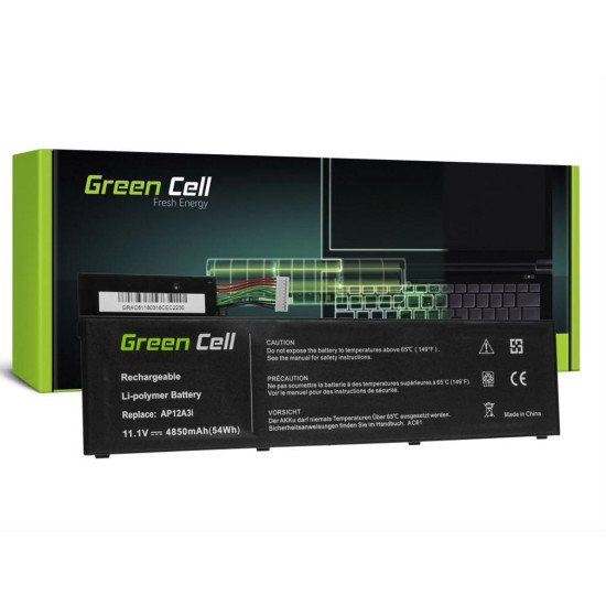 Green Cell Battery for Acer Aspire Timeline Ultra M3 M5 / 11,1V 4850mAh Green Cell Battery for Acer Aspire Timeline Ultra M3 M5 / 11,1V 4850mAh
