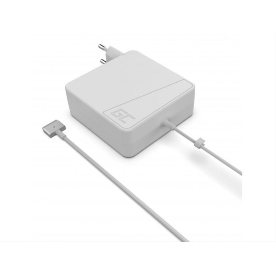 Green Cell Charger AC Adapter for Apple Macbook 85W / 18.5V 4.6A / Magsafe 2 AD55