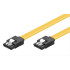 POWERTECH Καλώδιο SATA III 7-pin σε 7-pin, Metal Clip, 0.5m