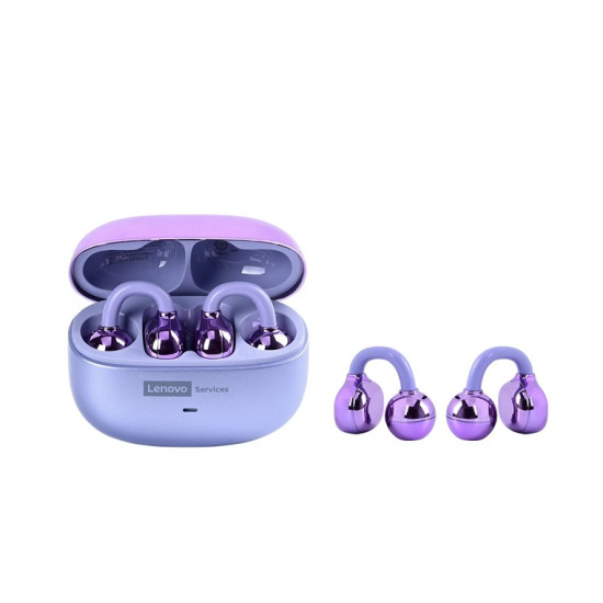 Lenovo LE302 Wireless Earbuds Purple