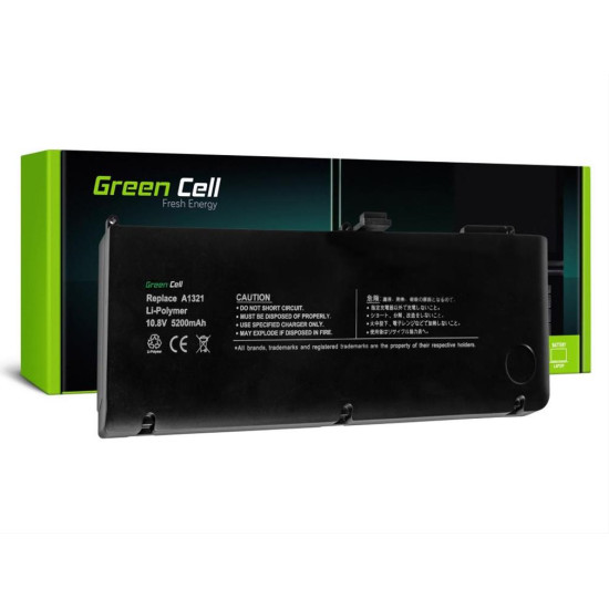 Green Cell Battery for Apple Macbook Pro 15 A1286 2009-2010 / 11,1V 5200mAh AP10