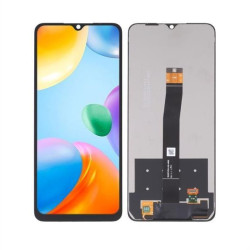 XIAOMI REDMI 10C (220333QBI) DISPLAY AND DIGITIZER WITH FRAME GRAPHITE GRAY COMPATIBLE