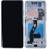 Samsung Galaxy S21 Ultra 5G G998B Display And Digitizer With Frame Phantom Silver Soft-OLED