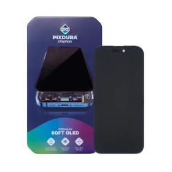 PIXDURA For Apple iPhone 15 Pro Display And Digitizer Soft-OLED Premium (IC Removable) (120Hz)