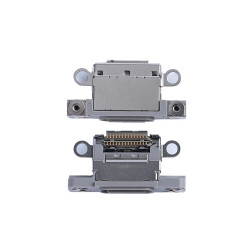 For Apple iPhone 16 Pro, 16 Pro Max System Charging Port White Titanium Pulled (10pcs) For Apple iPhone 16 Pro, 16 Pro Max System Charging Port White Titanium Pulled (10pcs)
