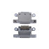 For Apple iPhone 16 Pro, 16 Pro Max System Charging Port White Titanium Pulled (10pcs)