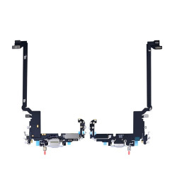 For Apple iPhone 17 Pro Max System Charging Flex Silver OEM For Apple iPhone 17 Pro Max System Charging Flex Silver OEM