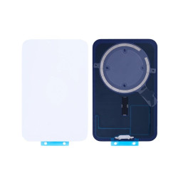 For Apple iPhone 17 Pro Max Back Glass Without NFC Silver Compatible For Apple iPhone 17 Pro Max Back Glass Without NFC Silver Compatible
