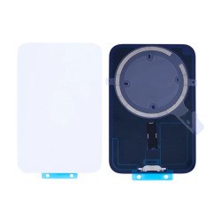 For Apple iPhone 17 Pro Back Glass Without NFC Silver Compatible