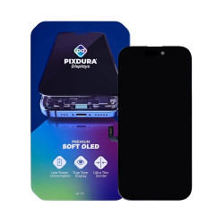 PIXDURA For Apple iPhone 17 Display And Digitizer Soft-OLED Premium (IC Removable) (120Hz)