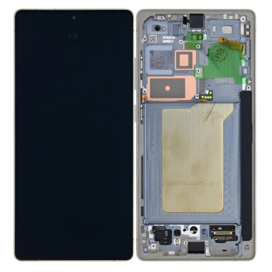 Samsung Galaxy S25 Ultra S938B Display And Digitizer With Frame Titanium Black Service Pack