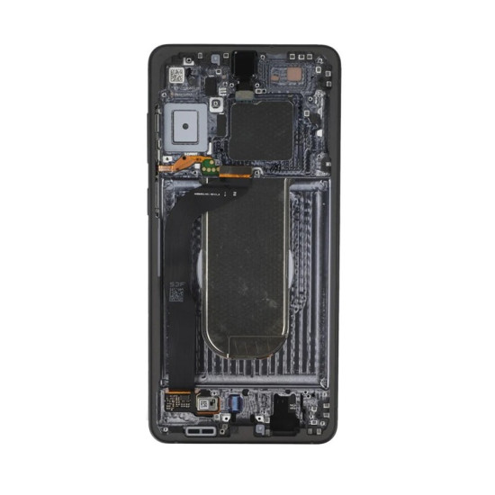 Samsung Galaxy S25 Edge S937B Display And Digitizer With Frame Titanium Jetblack Service Pack
