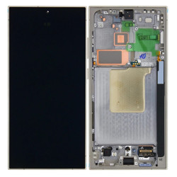 Samsung Galaxy S24 Ultra S928 Display And Digitizer With Frame Titanium Grey Pre-Assembled Samsung Galaxy S24 Ultra S928 Display And Digitizer With Frame Titanium Grey Pre-Assembled