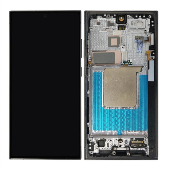 Samsung Galaxy S24 Ultra S928B Display And Digitizer Titanium Black Pre-Assembled