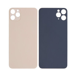 For Apple iPhone 11 Pro Max Back Glass, Enlarged Camera Frame Gold Compatible For Apple iPhone 11 Pro Max Back Glass, Enlarged Camera Frame Gold Compatible
