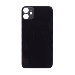 For Apple iPhone 11 Back Glass, Enlarged Camera Frame Black Compatible For Apple iPhone 11 Back Glass, Enlarged Camera Frame Black Compatible