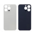 For Apple iPhone 13 Pro Back Glass, Enlarged Camera Frame Silver Compatible