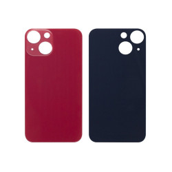 For Apple iPhone 13 Mini Back Glass, Enlarged Camera Frame Red Compatible