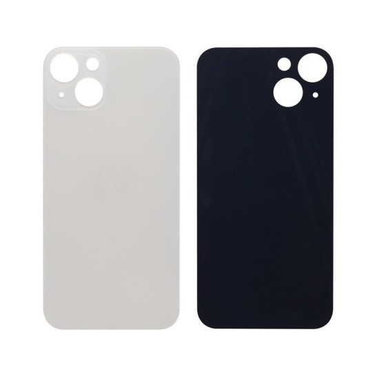 For Apple iPhone 13 Back Glass, Enlarged Camera Frame Starlight Compatible
