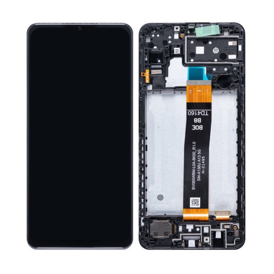 Samsung Galaxy A13 5G A136B Display And Digitizer With Frame Black OEM