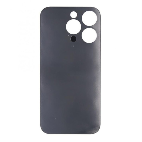 For Apple iPhone 14 Pro Max Back Glass Without NFC, Enlarged Camera Frame Deep Purple Compatible