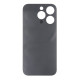 For Apple iPhone 14 Pro Max Back Glass Without NFC, Enlarged Camera Frame Space Black Compatible