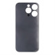 For Apple iPhone 14 Pro Back Glass Without NFC, Enlarged Camera Frame Deep Purple Compatible