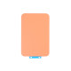 For Apple iPhone 17 Pro Max Back Glass Without NFC Cosmic Orange Compatible