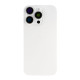 For Apple iPhone 16 Pro Back Glass With NFC, Enlarged Camera Frame White Titanium Compatible