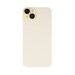 For Apple iPhone 15 Plus Back Glass With NFC, Enlarged Camera Frame Yellow Compatible