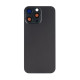 For Apple iPhone 16 Pro Max Back Glass Without NFC, Enlarged Camera Frame Black Titanium Compatible