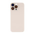 For Apple iPhone 16 Pro Max Back Glass Without NFC, Enlarged Camera Frame Desert Titanium Compatible