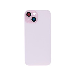 For Apple iPhone 15 Back Glass Without NFC, Enlarged Camera Frame Pink Compatible For Apple iPhone 15 Back Glass Without NFC, Enlarged Camera Frame Pink Compatible