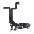 For Apple iPhone 14 Pro Max System Charging Flex Space Black Pulled