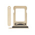 For Apple iPhone 14 Pro Max Sim Card Holder Gold Pulled