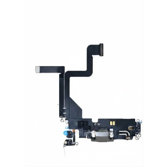 For Apple iPhone 14 Pro System Charging Flex Space Black Pulled