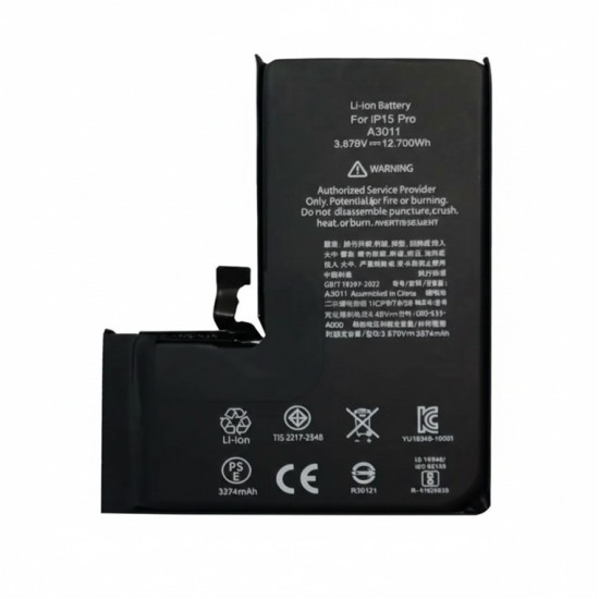 For Apple iPhone 15 Pro Run Diagnostics Battery OEM