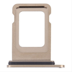 For Apple iPhone 14 Pro Sim Card Holder Gold Pulled For Apple iPhone 14 Pro Sim Card Holder Gold Pulled