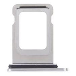 For Apple iPhone 14 Pro Sim Card Holder Silver Pulled For Apple iPhone 14 Pro Sim Card Holder Silver Pulled