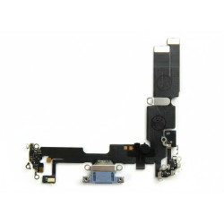 For Apple iPhone 14 Plus System Charging Flex Blue Pulled For Apple iPhone 14 Plus System Charging Flex Blue Pulled