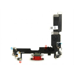 For Apple iPhone 14 Plus System Charging Flex Red Pulled For Apple iPhone 14 Plus System Charging Flex Red Pulled