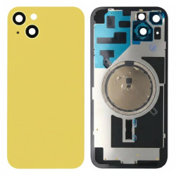 For Apple iPhone 14 Plus Back Glass Without NFC, Enlarged Camera Frame Yellow Compatible For Apple iPhone 14 Plus Back Glass Without NFC, Enlarged Camera Frame Yellow Compatible