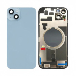 For Apple iPhone 14 Plus Back Glass Without NFC, Enlarged Camera Frame Blue Compatible For Apple iPhone 14 Plus Back Glass Without NFC, Enlarged Camera Frame Blue Compatible